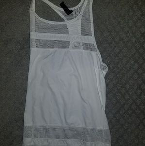 White mesh tank